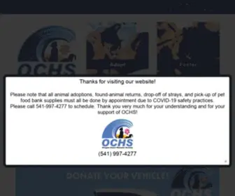 Florencehumane.org(Florence Area Humane Society) Screenshot