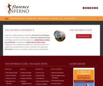 Florenceinferno.com(Florence Inferno: Dan Brown’s Book Places) Screenshot