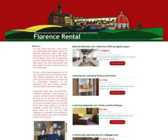 Florencerental.net(Florence Rental) Screenshot