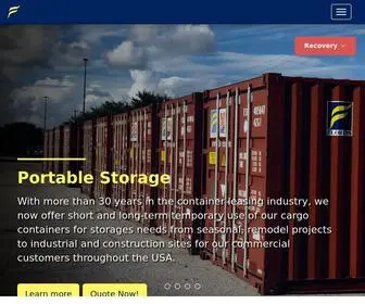 Florens.com(Container Leasing) Screenshot