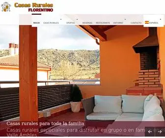 Florentino-Robledillo.com(Casas Rurales Florentino) Screenshot