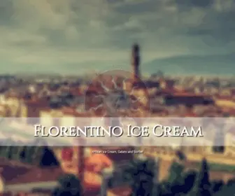 Florentinoicecream.com(Florentino) Screenshot