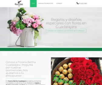 Floreriabertha.com(Regalos) Screenshot