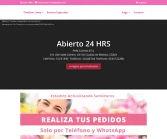 Floreriadina.com.mx(Florerias) Screenshot