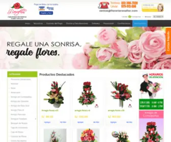 Floreriarosaflor.com(Inicio) Screenshot