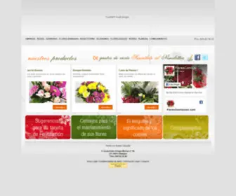 Floresconilusion.com(Floristería online) Screenshot