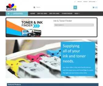 Floresandassociates.com(Printers & Copiers) Screenshot