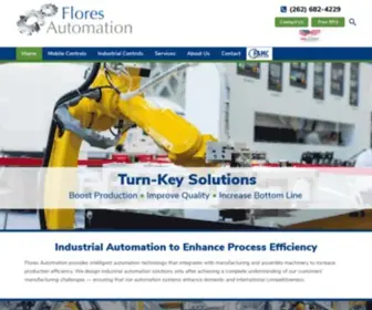 Floresautomation.com(Industrial Automation) Screenshot