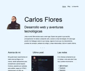 Floresbenavides.com(Carlos flores benavides) Screenshot