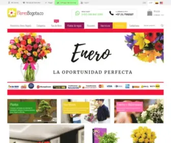 Floresbogota.co(Florister) Screenshot