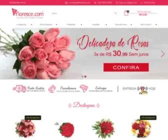 Floresce.com(Floricultura e Flores Online: Compre Arranjos e Buquês) Screenshot