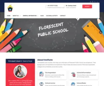 Florescentpublicschool.org(Florescent School) Screenshot