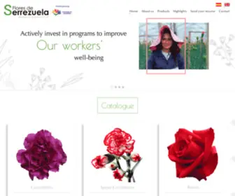 Floresdeserrezuela.com(Flores de Serrezuela) Screenshot