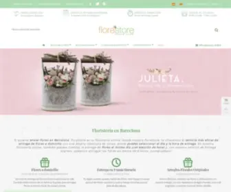 Florestore.com(Flores a domicilio Barcelona) Screenshot