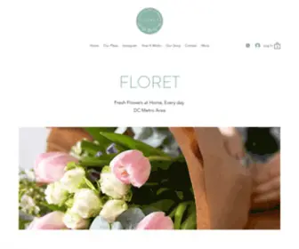 Floretshop.com(FLORET by Dana) Screenshot