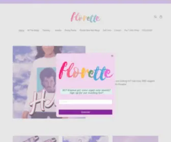 Florettelovesyou.com(Florette) Screenshot