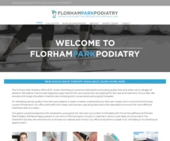 Florhamparkpodiatry.com(Florham Park Podiatry) Screenshot