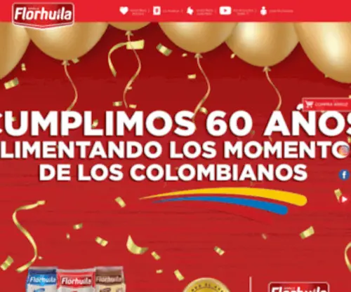 Florhuila.com(FLORHUILA EL ARROZ DE LOS COLOMBIANOS) Screenshot