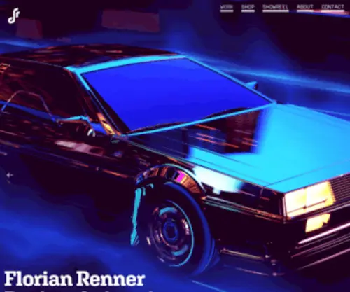 Florian-Renner.com(Florian Renner // Design) Screenshot
