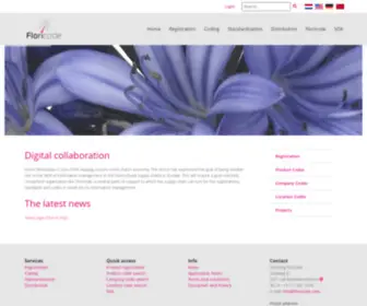 Floricode.com(Floricode &gt; Home) Screenshot