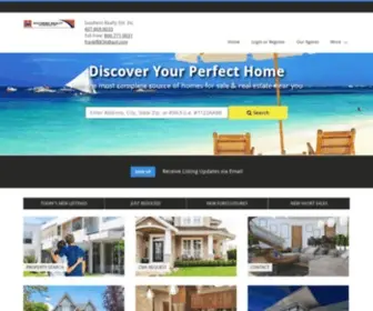 Florida-Houses.com(OrlandoFloridaEstateHomes.com Orange) Screenshot