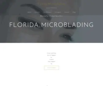 Florida-Microblading.com(Florida Microblading) Screenshot