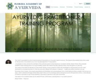 Floridaacademyofayurveda.com(Florida Academy of Ayurveda) Screenshot