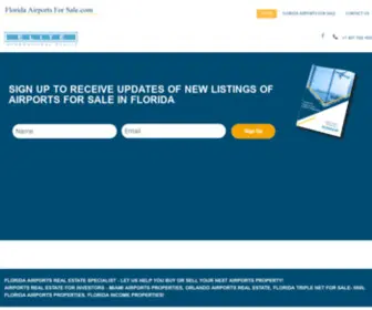 Floridaairportsforsale.com(Florida Airports Real Estate Specialist) Screenshot