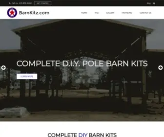 Floridabarnkits.com(Do It Yourself Pole Barn Kits) Screenshot