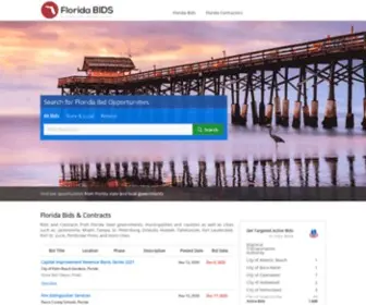 Floridabids.us(Florida Bids) Screenshot