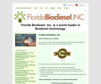 Floridabiodieselinc.com(Biodiesel Production) Screenshot