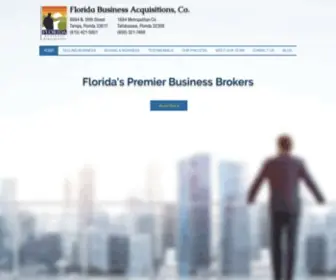 Floridabizacq.com(Sell Small Business) Screenshot