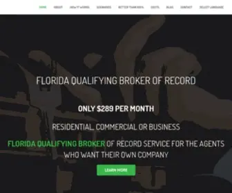 Floridabrokerofrecord.com(Floridabrokerofrecord) Screenshot