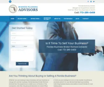 Floridabusinessbroker.com(Florida Business Broker) Screenshot