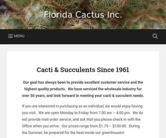 Floridacactus.com(Florida Cactus Inc) Screenshot