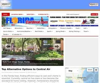 Floridacardinal.com(The Florida Cardinal publishes travel info) Screenshot