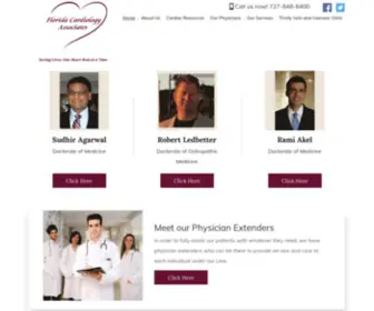 Floridacardiologyassociates.com(Florida Cardiology Associates) Screenshot