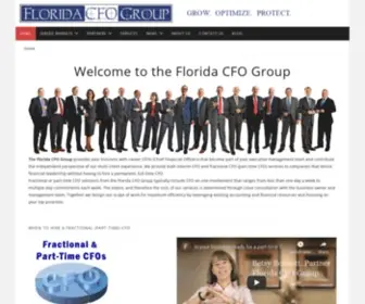 FloridacFogroup.com(The Florida CFO Group) Screenshot