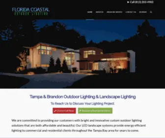 Floridacoastaloutdoorlighting.com(Landscape & Outdoor Lighting Company) Screenshot
