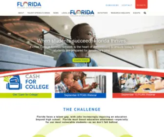 Floridacollegeaccess.org(Florida College Access Network) Screenshot