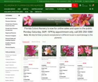 Floridacolorsplumeria.com(Florida Colors Nursery) Screenshot