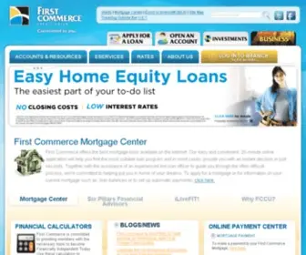 Floridacommerce.org(First Commerce Credit Union) Screenshot