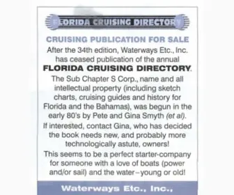 Floridacruising.com(Florida Cruising for Sale) Screenshot