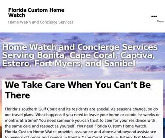 Floridacustomhomewatch.com(Florida Custom Home Watch) Screenshot