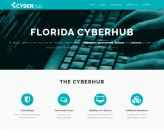 Floridacyberhub.org(Florida CyberHub) Screenshot