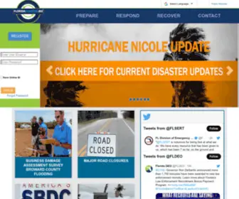 Floridadisaster.biz(Florida disaster) Screenshot