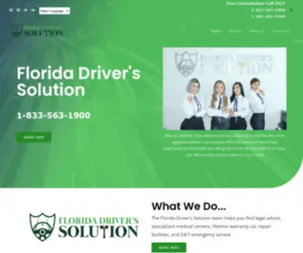 Floridadriverssolutions.com(Florida Drivers Solutions) Screenshot