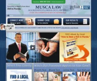 Floridaduilawyer.com(Florida DUI Lawyer) Screenshot