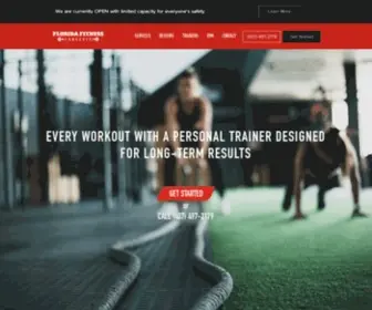 Floridafitnessconcepts.com(Orlando's Top Personal Training Gym) Screenshot