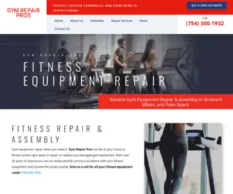 Floridafitnessrepair.com(Florida Fitness Equipment Repair) Screenshot